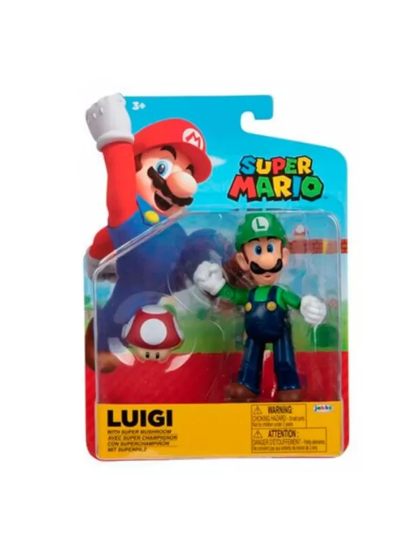 Super Mario 4" Figures Wave 29 (Luigi)