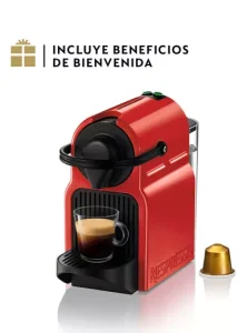 Nespresso Cafetera de Cápsulas 700 ml Inissia Roja