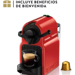Nespresso Cafetera de Cápsulas 700 ml Inissia Roja