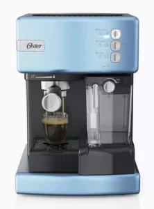 Oster Cafetera y Cápsulas Automática Primalatte Celeste