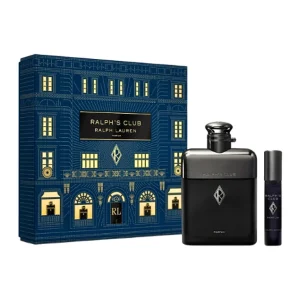 RALPH LAUREN - RALPH'S CLUB PARFUM 100 ML + TRAVEL 10 ML ESTUCHE
