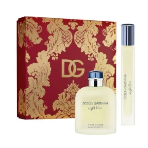 LIGHT BLUE POUR HOMME EDT 125 ML + TRAVEL 10 ML ESTUCHE - DOLCE & GABBANA
