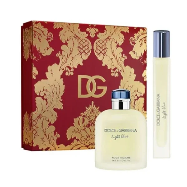 LIGHT BLUE POUR HOMME EDT 125 ML + TRAVEL 10 ML ESTUCHE - DOLCE & GABBANA