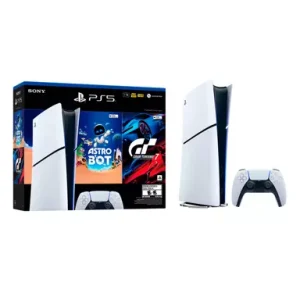 PlayStation Consola PS5 Slim Digital con ASTRO BOT y Gran Turismo 7