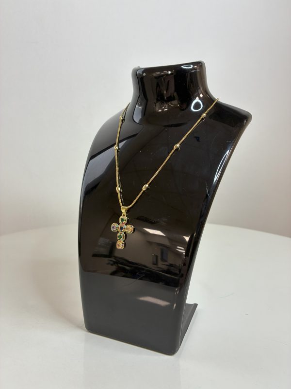 COLLAR ENTORCHADO A MANO Cruz - Imagen 5