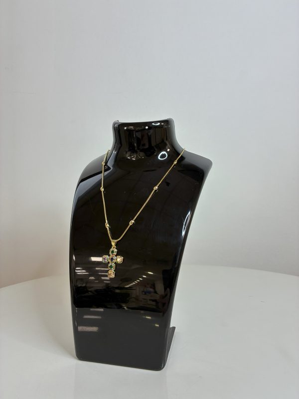 COLLAR ENTORCHADO A MANO Cruz - Imagen 4