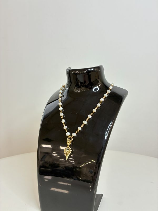 COLLAR ENTORCHADO A MANO Perlas