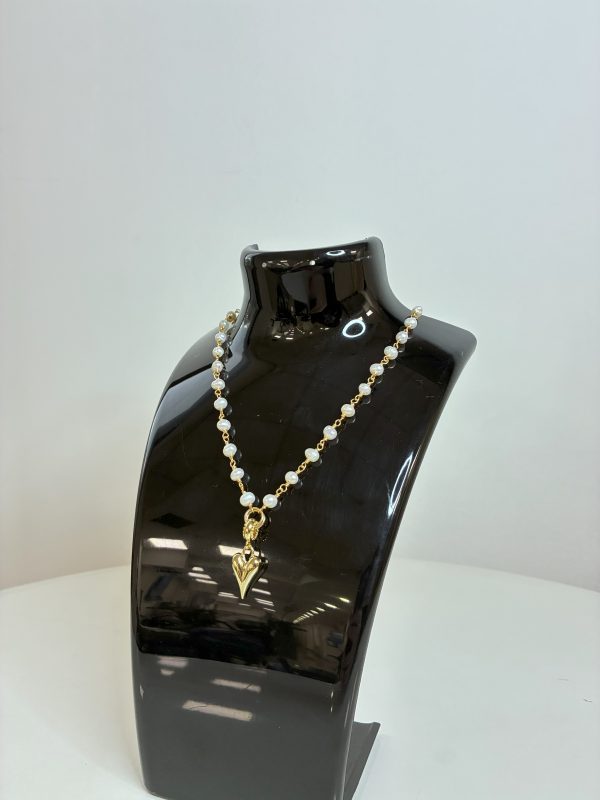 COLLAR ENTORCHADO A MANO Perlas - Imagen 3