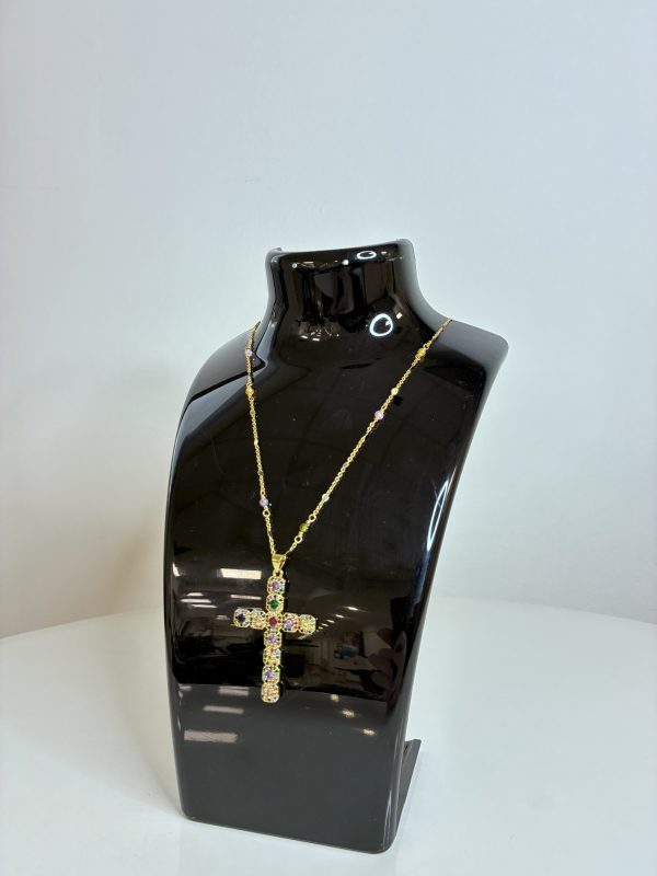 COLLAR ENTORCHADO A MANO CRUZ - Imagen 4