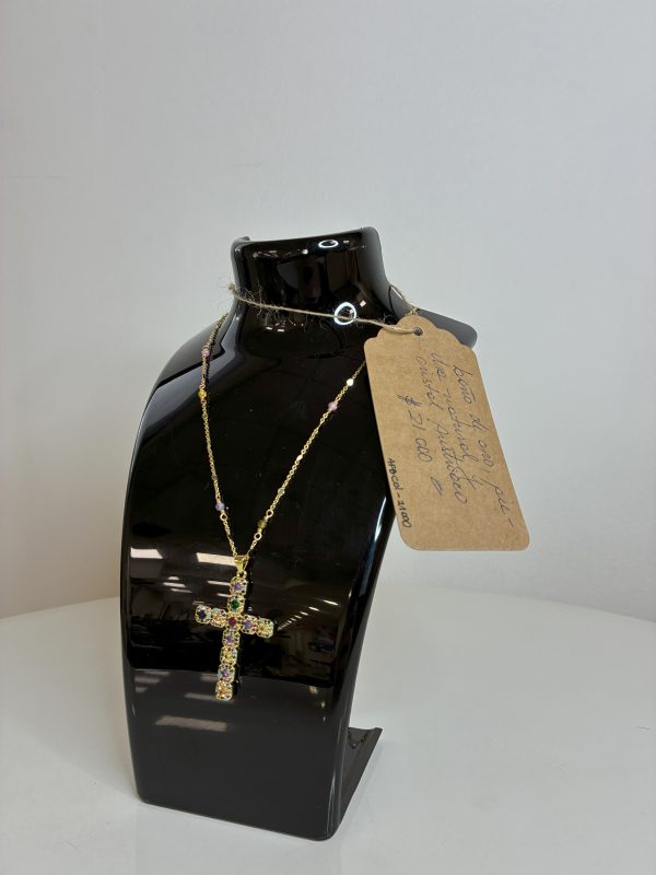 COLLAR ENTORCHADO A MANO CRUZ - Imagen 3