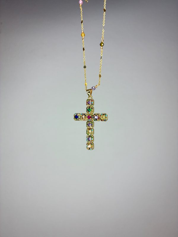 COLLAR ENTORCHADO A MANO CRUZ - Imagen 2