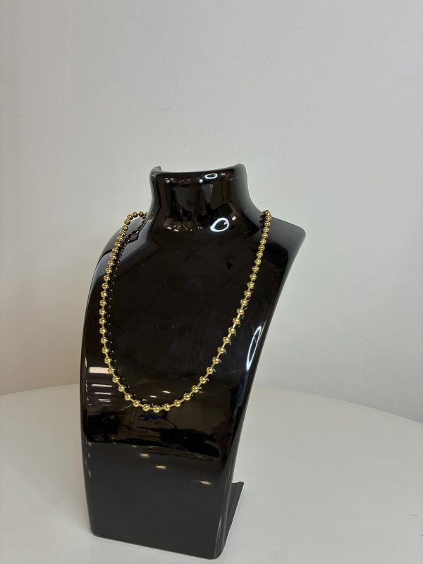 COLLAR DIJE BAÑO ORO Perlas - Imagen 3