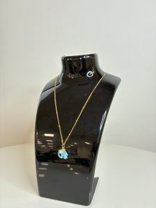 COLLAR DIJE BAÑO ORO Elefante