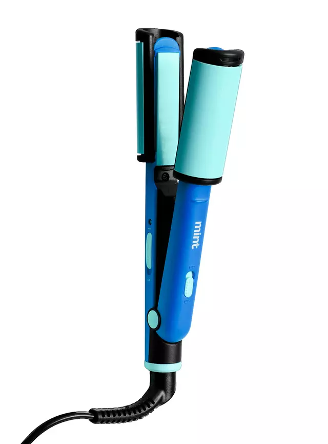 Mint Mini Alisador de Pelo 2 en 1 MHR-012 Celeste - Imagen 7