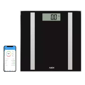 Nex Balanza Digital Smart Bodyfit Negro