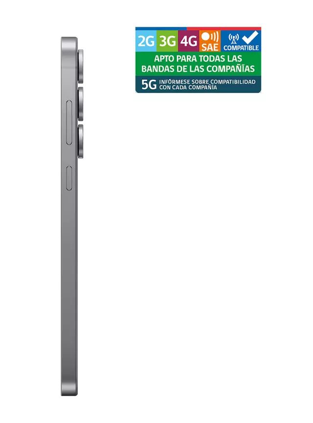 Samsung Galaxy S25 FE 5G 128GB 6.7' Negro Intenso - Imagen 2