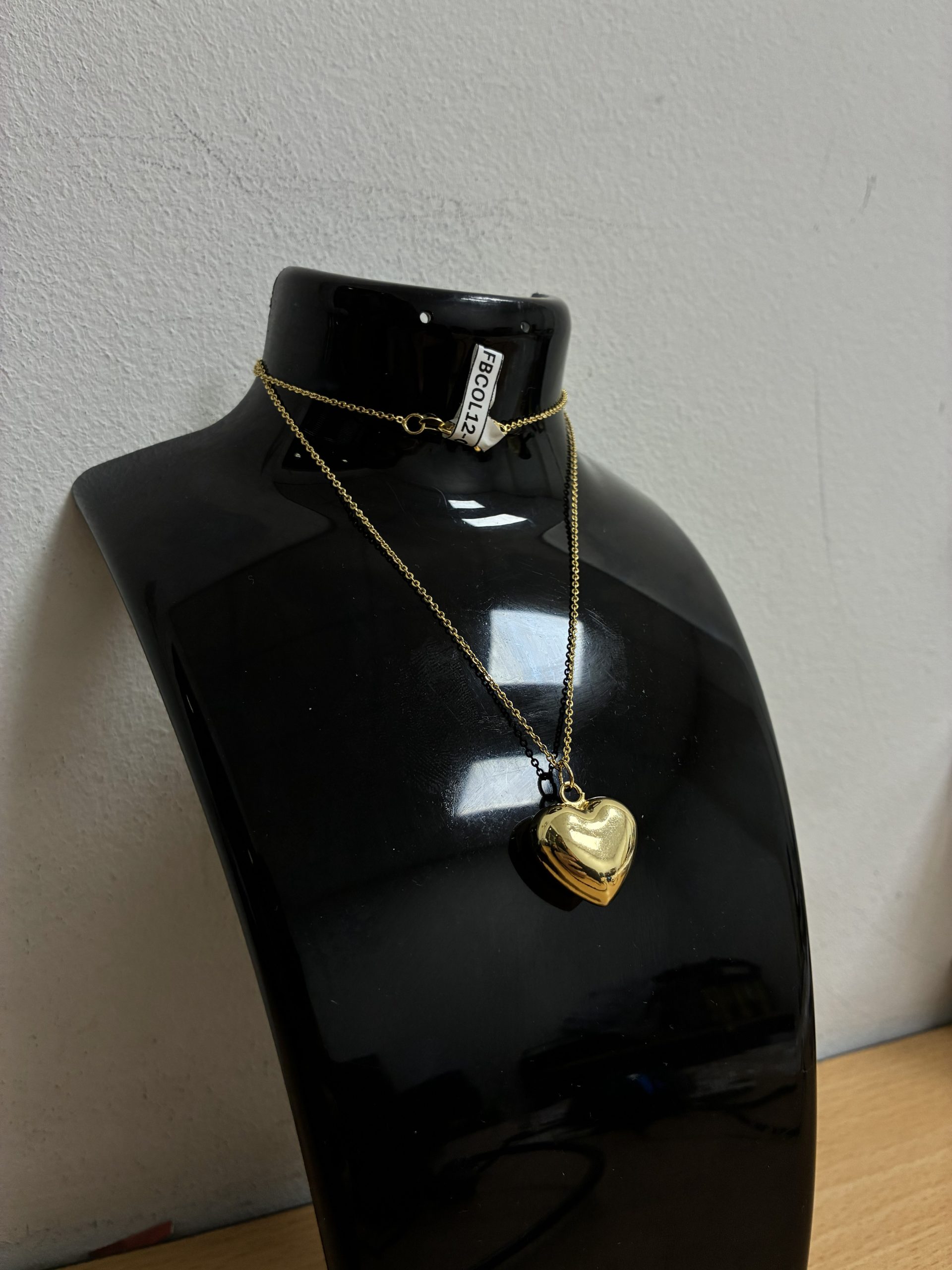 COLLARES DIJE Y BAÑO ORO CORAZÓN - Imagen 3