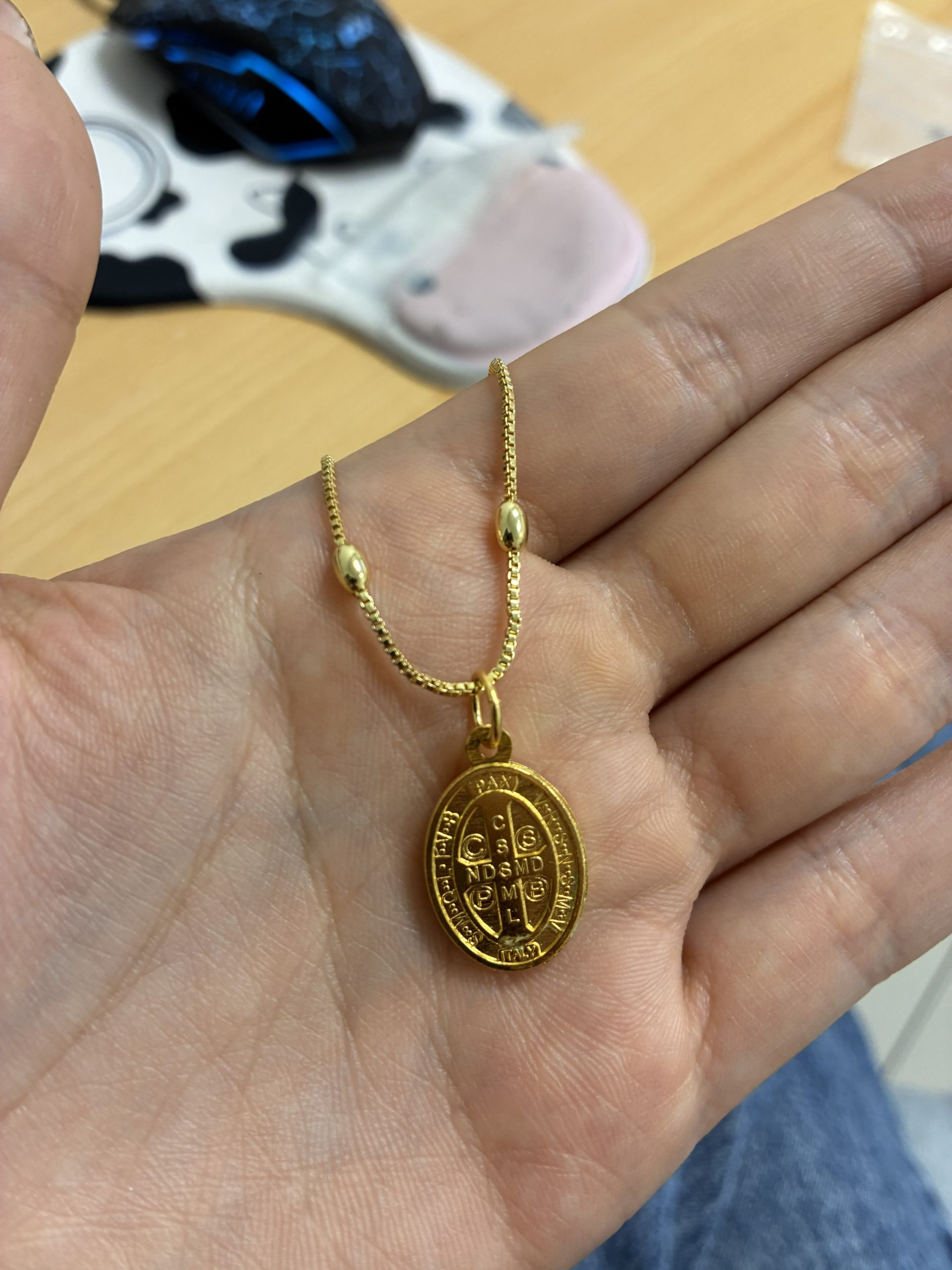 COLLARES DIJE Y BAÑO ORO CRUZ - Imagen 3