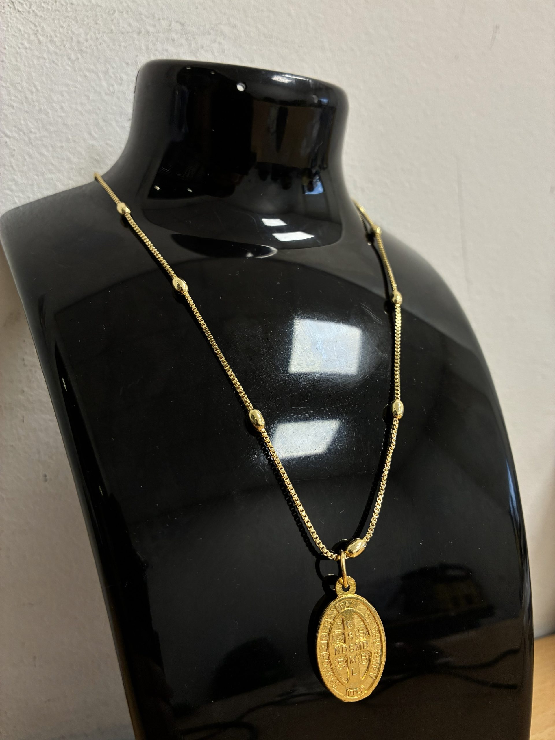 COLLARES DIJE Y BAÑO ORO CRUZ - Imagen 4