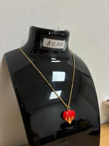 Collar Corazón Rojo