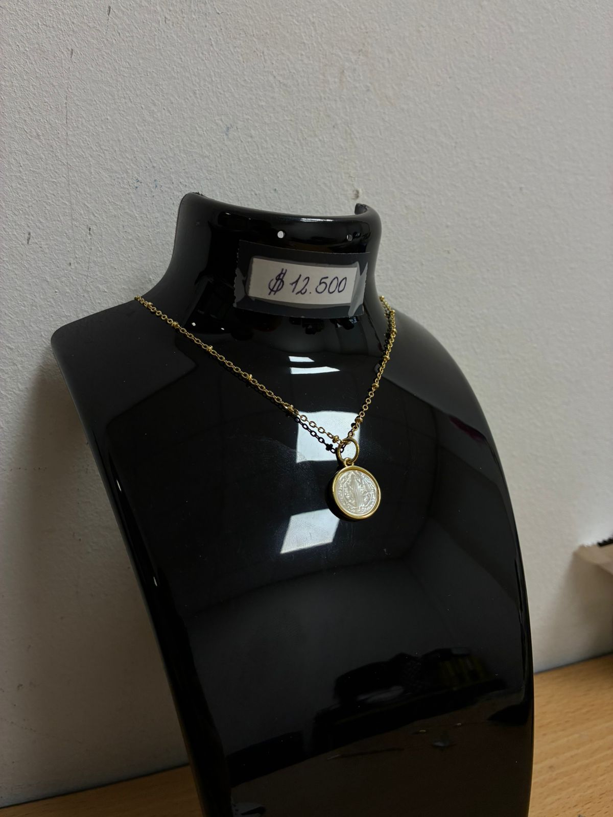 Collar virgen Color blanco - Imagen 3